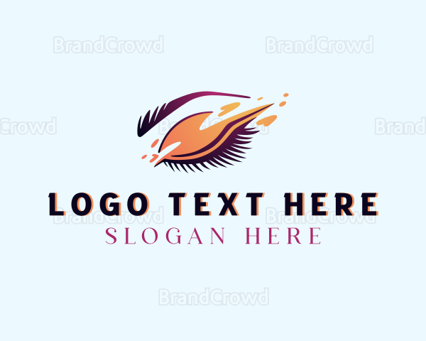 Lashes Beauty Threading Logo