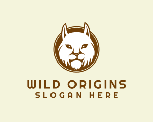 Wild Feline Cat logo design