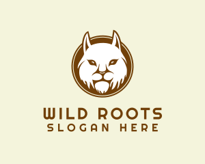 Wild Feline Cat logo design