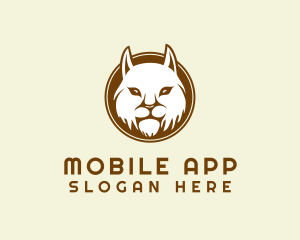 Cougar - Wild Feline Cat logo design