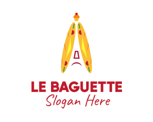 Baguette - French Baguette Bakery logo design