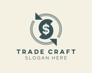 Trading - Dollar Money Trading logo design