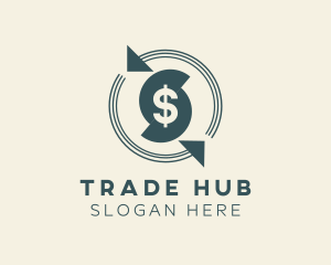 Trading - Dollar Money Trading logo design