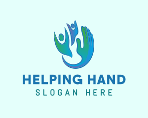 Helping Hand People logo design