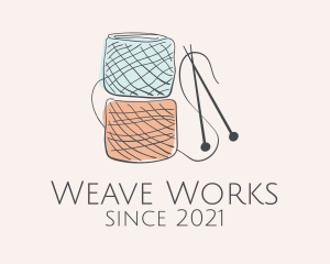 Tailor Crochet Ball  logo design