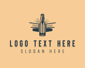 Beer Liquor Bar Logo