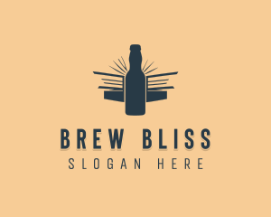 Beer Liquor Bar logo design