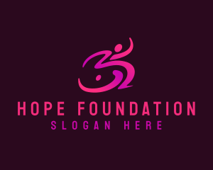 Nonprofit - Wheelchair Disability Support logo design