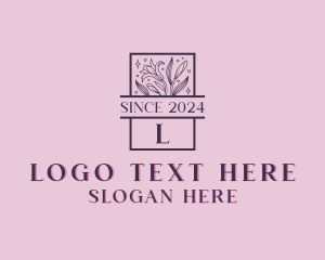 Feminine - Flower Garden Boutique logo design