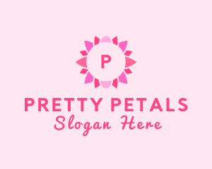 Carnation Petals Cosmetics logo design