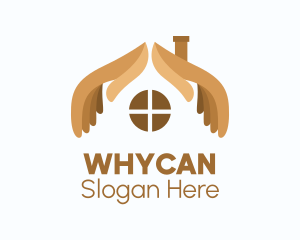 Wooden Hand House  Logo