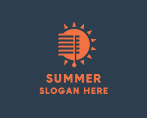 Sun Curtain Blinds  logo design