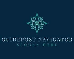 Navigator - Compass Exploration Navigation logo design