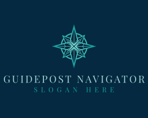 Compass Exploration Navigation logo design