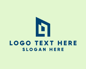Polygonal - Architecture Structure House logo design