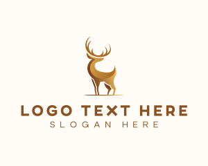 Luxury Deer Antler  Logo