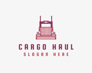 Logistics Truck Vehicle logo design