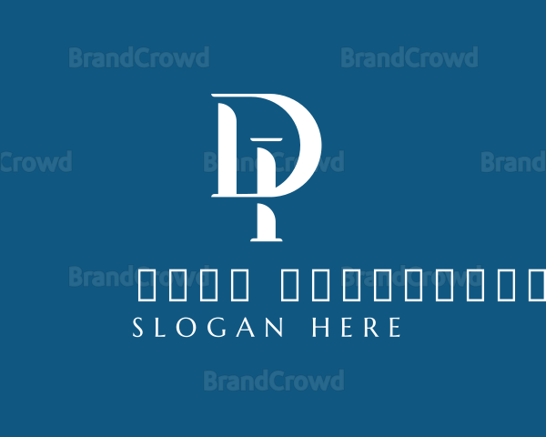 Elegant Legal Pillar Logo