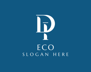 Elegant Legal Pillar Logo