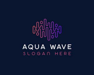 Sound Wave Tech logo design