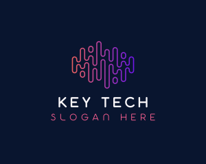 Sound Wave Tech logo design