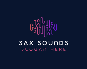 Sound Wave Tech logo design