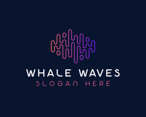 Sound Wave Tech logo design