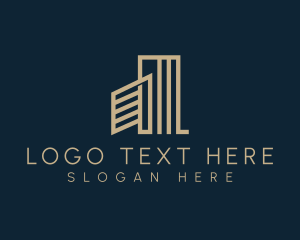 Real Estate - Realty Building Architecture logo design