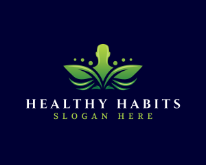 Natural Leaf Wellness logo design