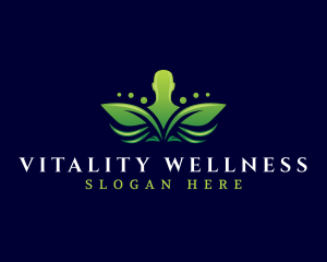 Natural Leaf Wellness logo design