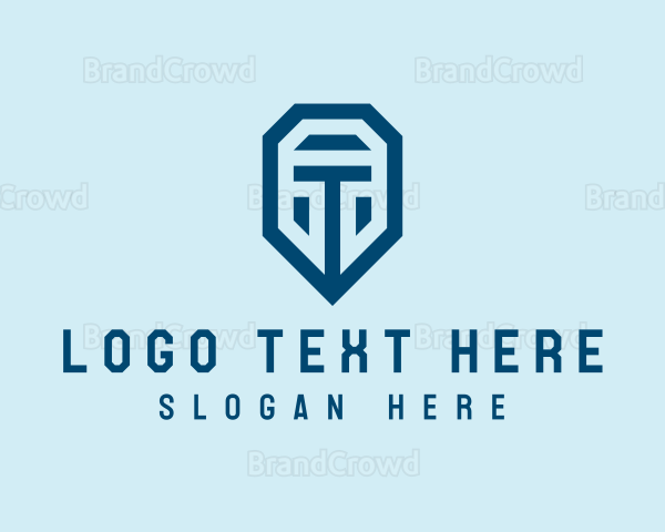 Tech Company Letter T Logo