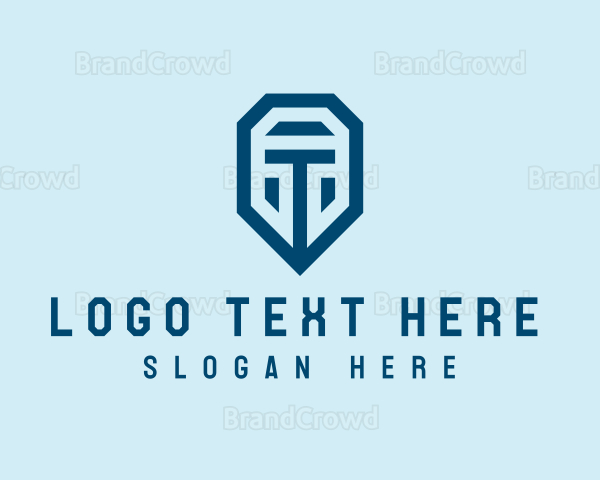 Tech Company Letter T Logo