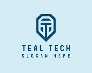 Tech Company Letter T  logo design