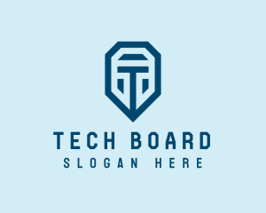 Tech Company Letter T  logo design