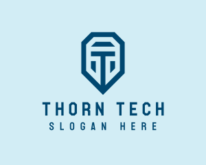 Tech Company Letter T  logo design