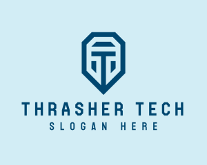 Tech Company Letter T  logo design