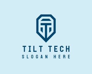 Tech Company Letter T  logo design