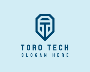 Tech Company Letter T  logo design