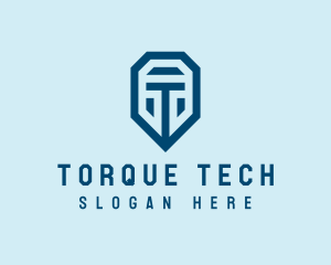 Tech Company Letter T  logo design