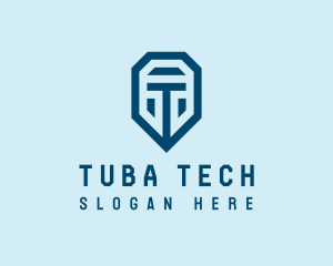 Tech Company Letter T  logo design