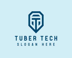 Tech Company Letter T  logo design