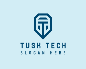 Tech Company Letter T  logo design