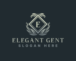 Elegant Ornament Crest logo design