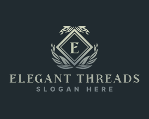 Elegant Ornament Crest logo design