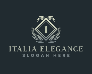 Elegant Ornament Crest logo design