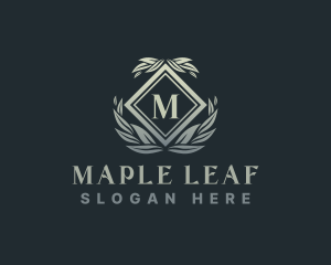 Elegant Ornament Crest logo design