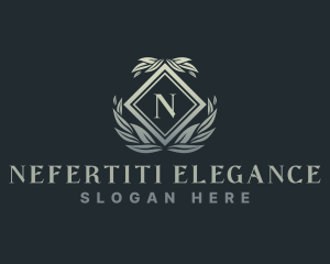 Elegant Ornament Crest logo design