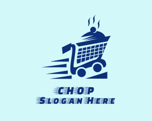 Online - Food Market Delivery logo design