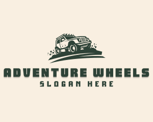 Adventure Automotive SUV logo design