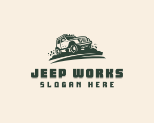 Jeep - Adventure Automotive SUV logo design